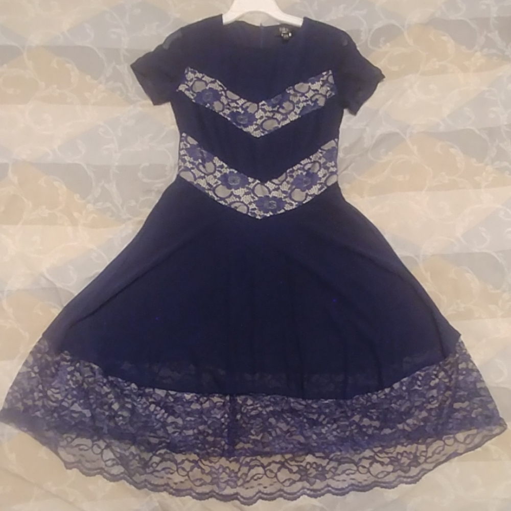 Little blue dress
